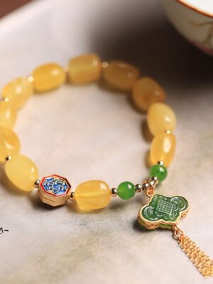 Fashion Personality Natural Beeswax Bracelet For Women